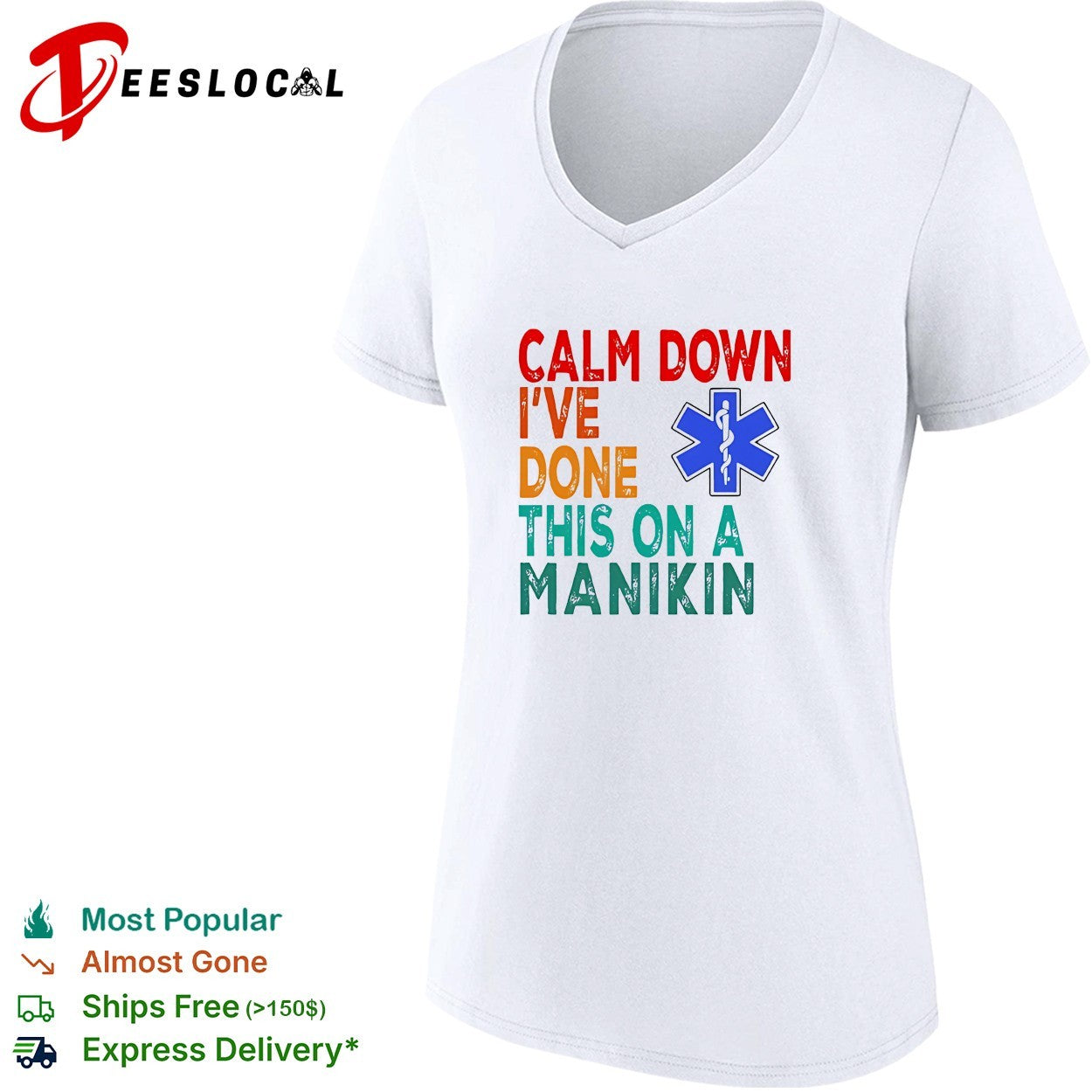 Calm down I’ve done this on a manikin shirt