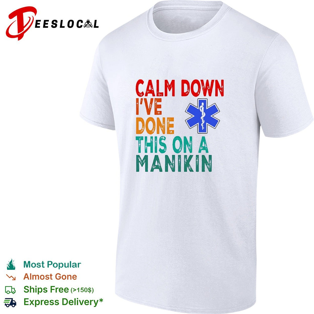 Calm down I’ve done this on a manikin shirt