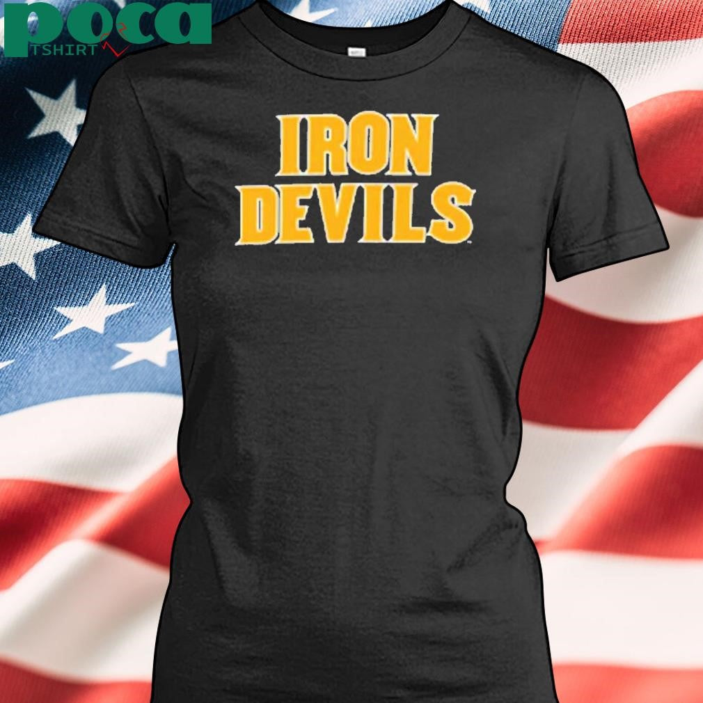 Cam Skattebo Wearing Asu Iron Devils Shirt