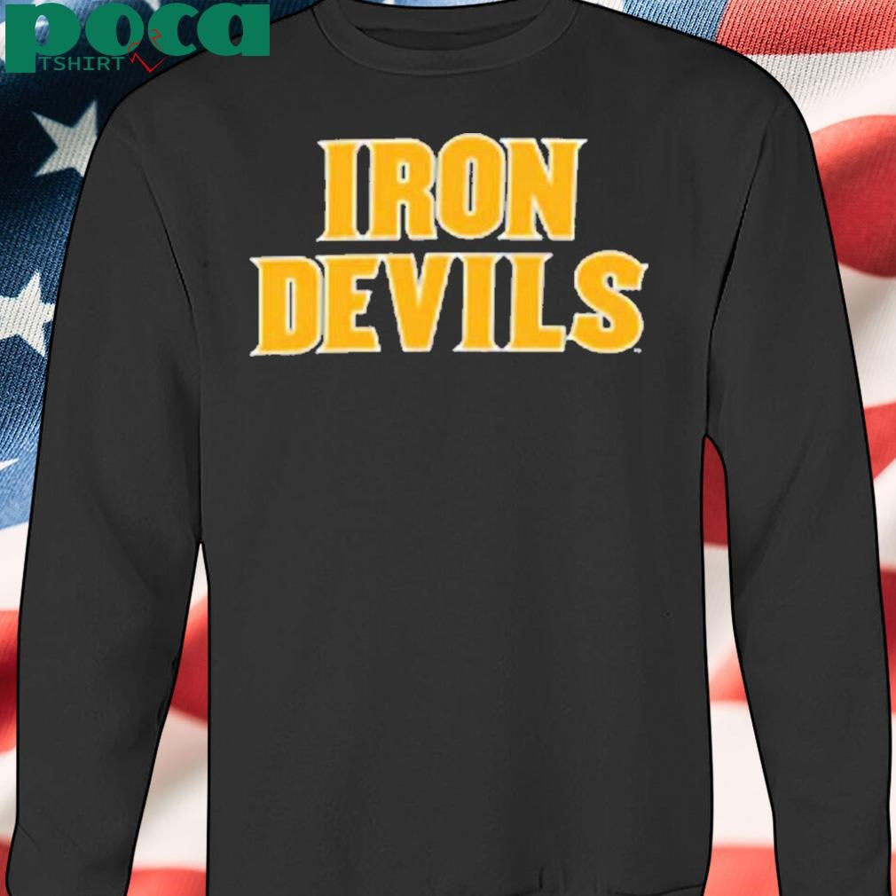 Cam Skattebo Wearing Asu Iron Devils Shirt