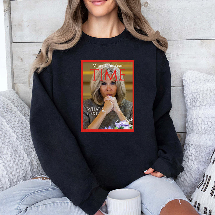 Candace Owens Brigitte Macron Man Of The Year Time T Shirt