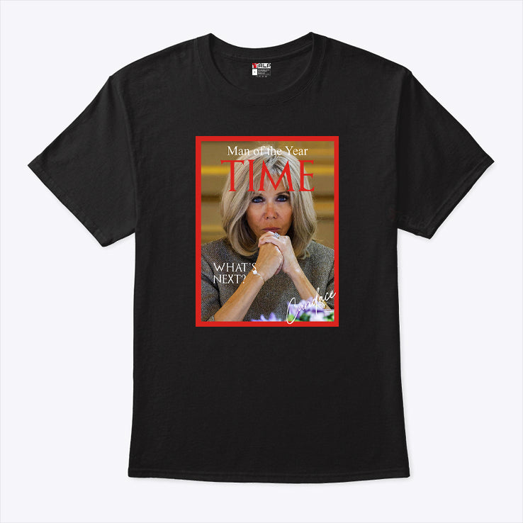Candace Owens Brigitte Macron Man Of The Year Time T Shirt
