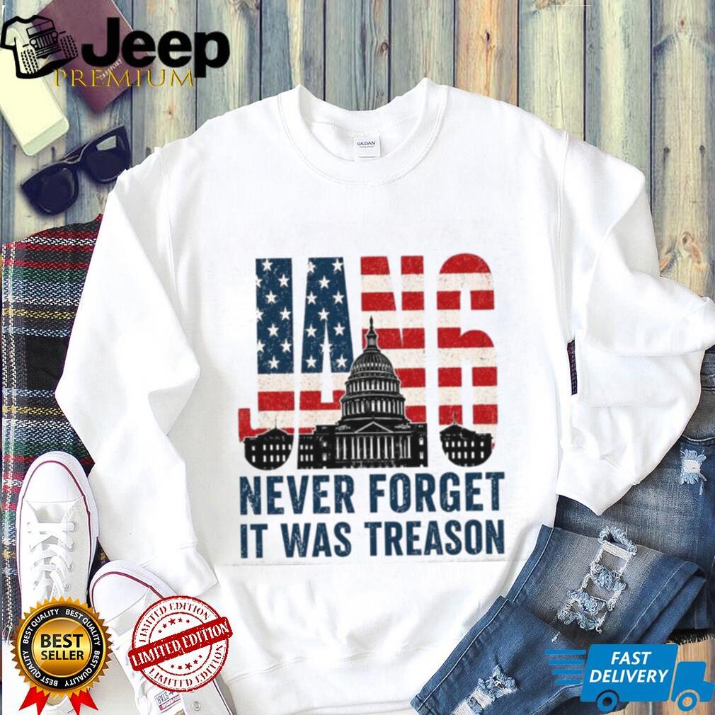 Capitol Hill US Flag American Patriot Jan 6 Treason Shirt