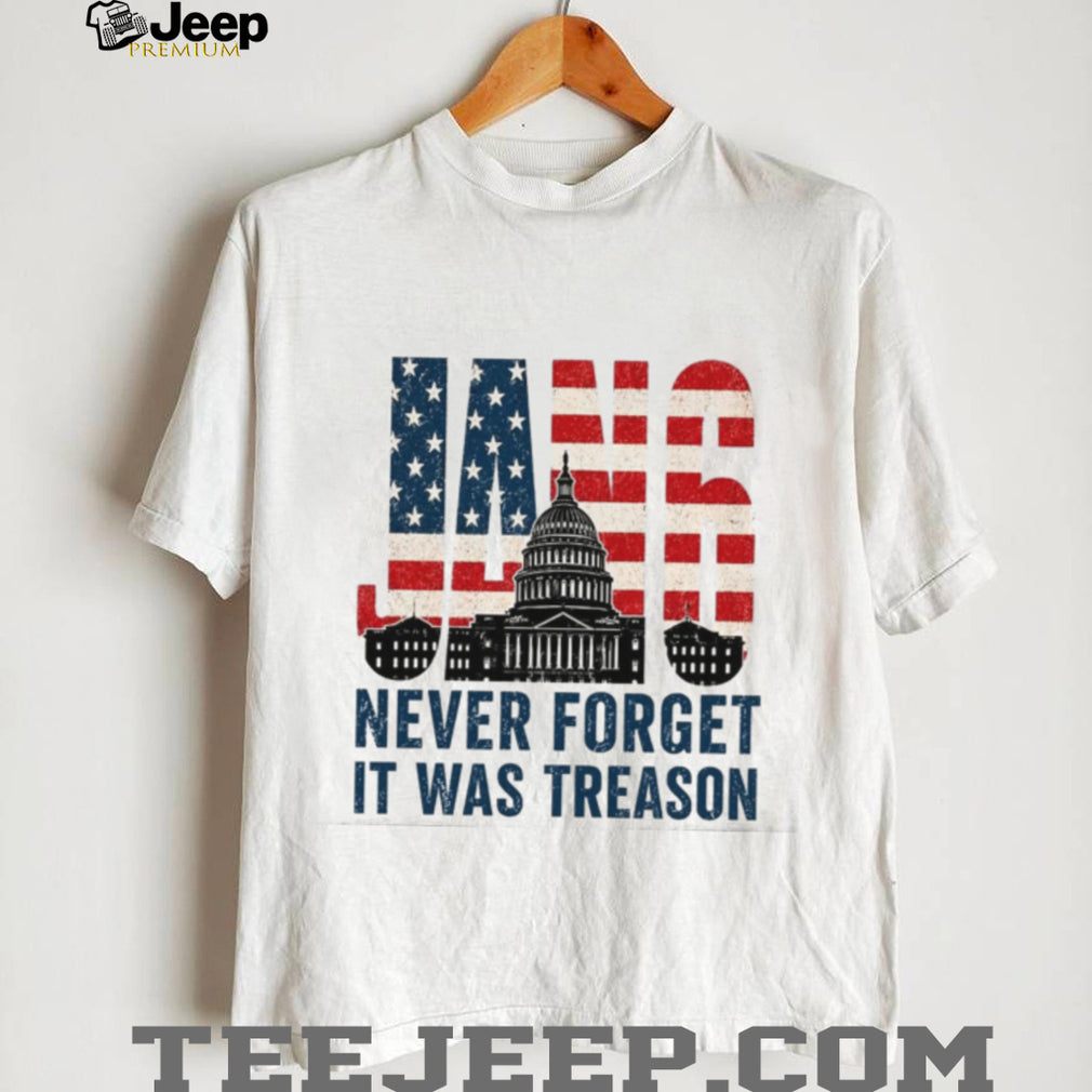 Capitol Hill US Flag American Patriot Jan 6 Treason Shirt