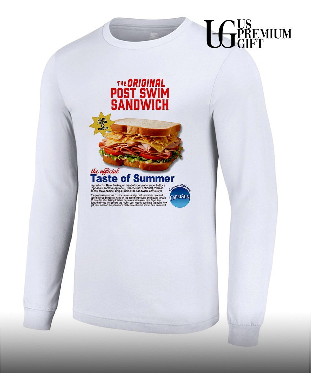 Capri Sun Post Swim Sandwich Summer Food Snack shirt