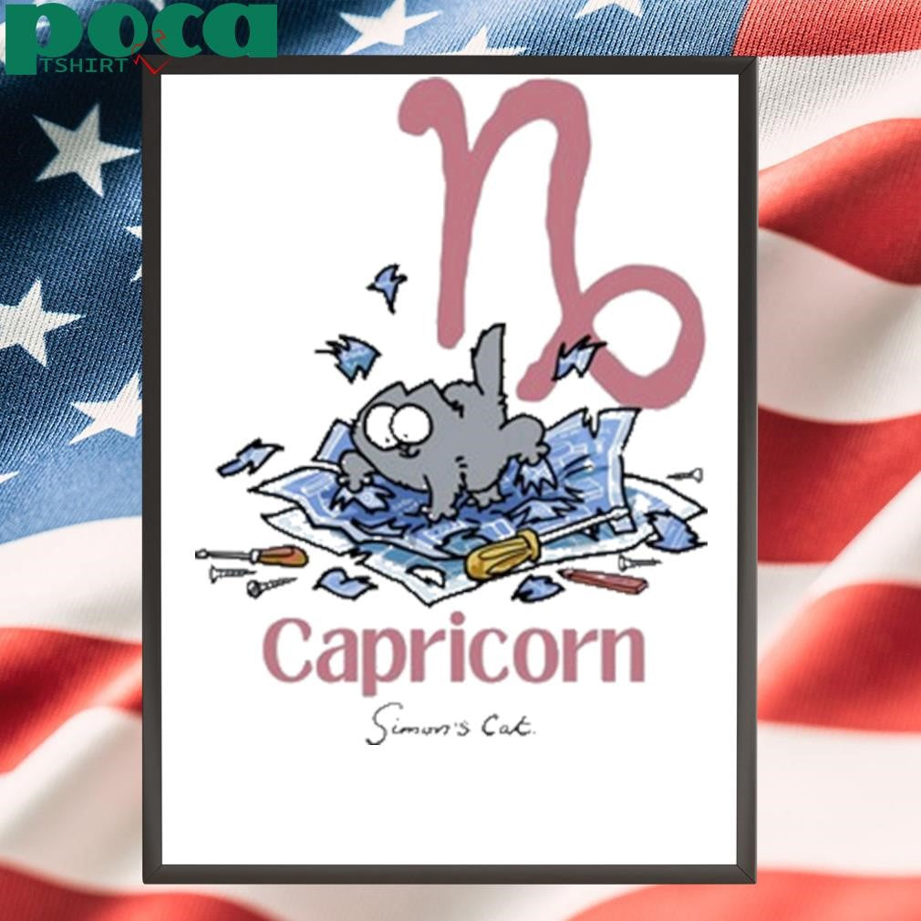 Capricorn Simon’s Cat Shirt