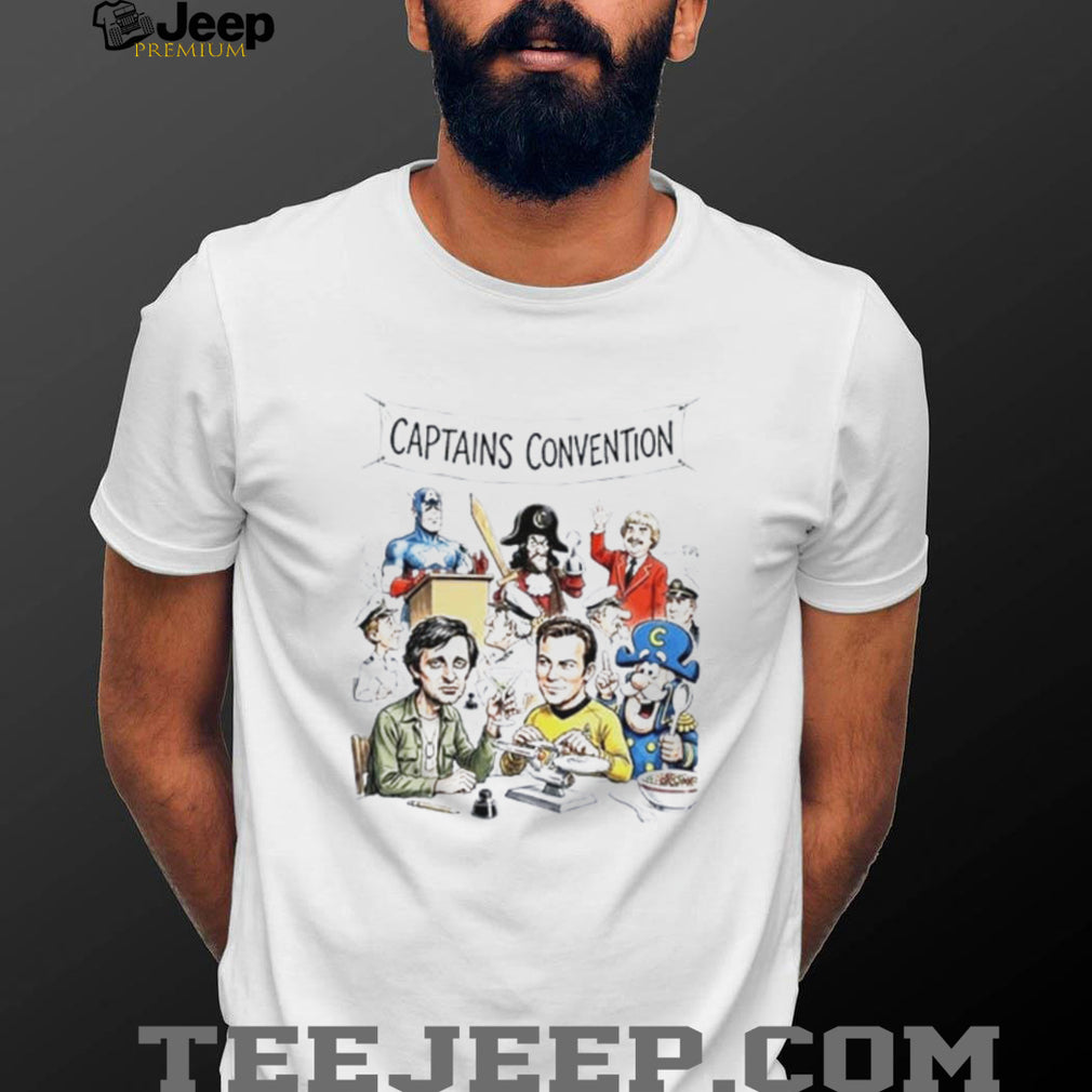 Captain America Captain Hook Captain Kangaroo Hawkeye Kirk Capn Crunch shirt