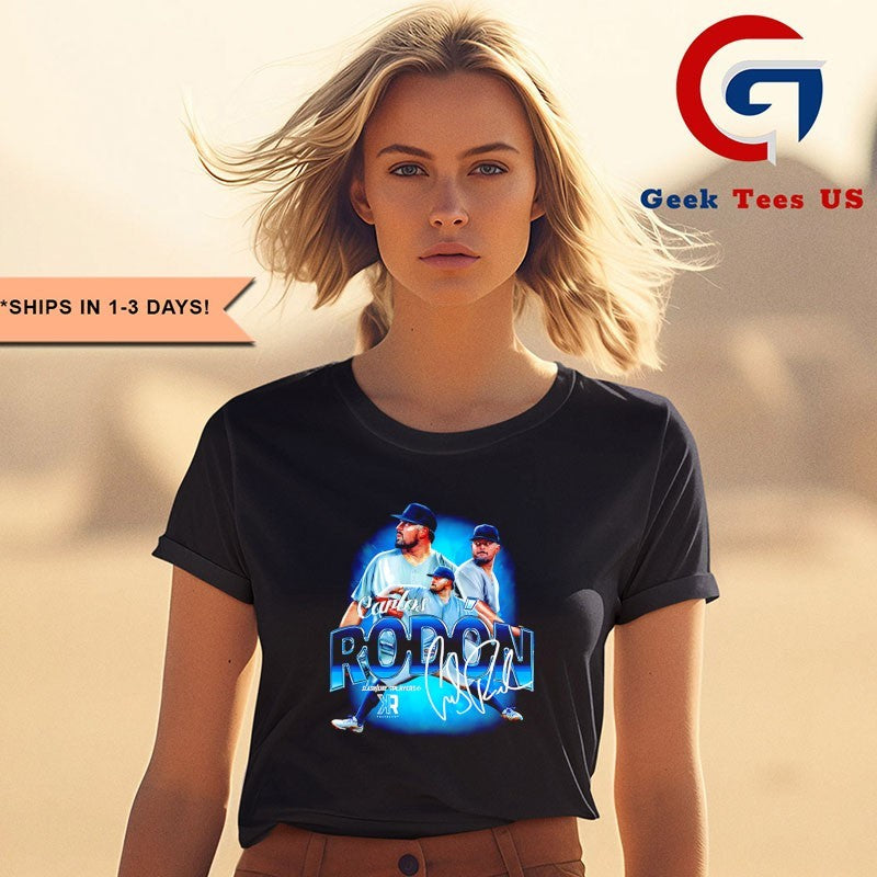 Carlos Rodón New York Yankees baseball 2025 MLB signature shirt