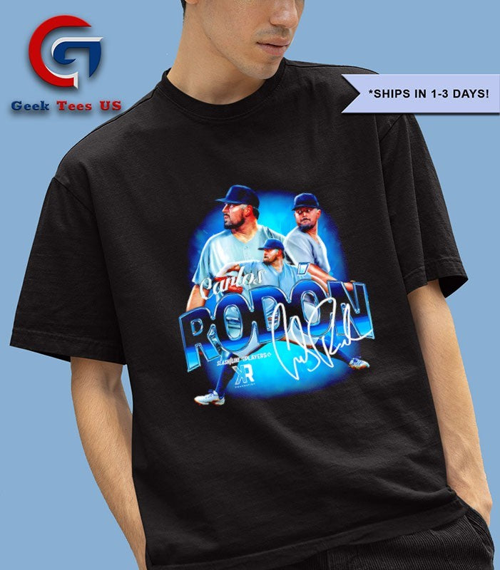Carlos Rodón New York Yankees baseball 2025 MLB signature shirt