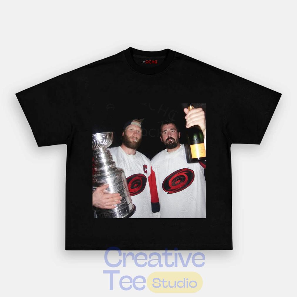 Carolina Hurricanes Champions and Drunk T-Shirt