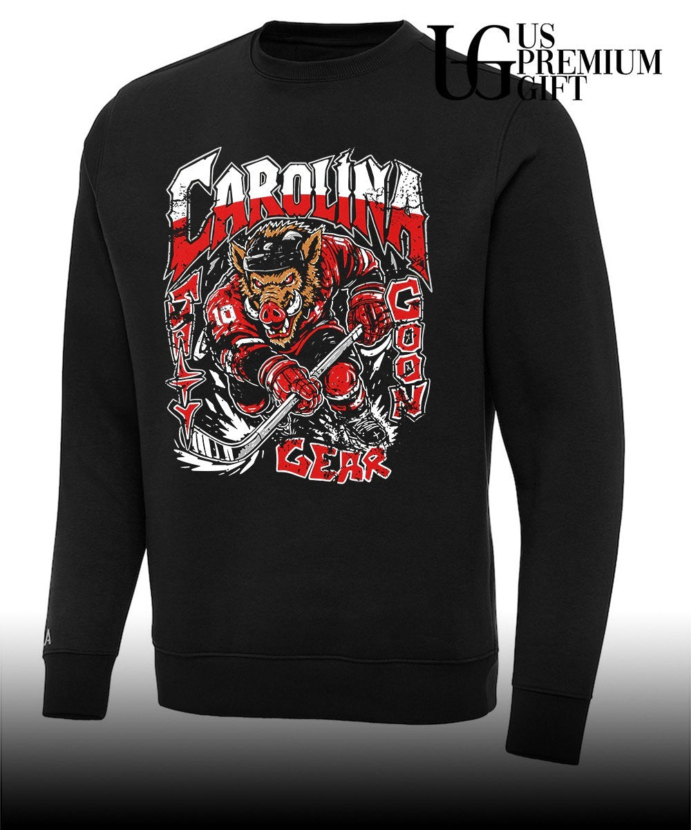 Carolina Hurricanes Ice Hockey Carolina Salty Goon Gear mascot shirt