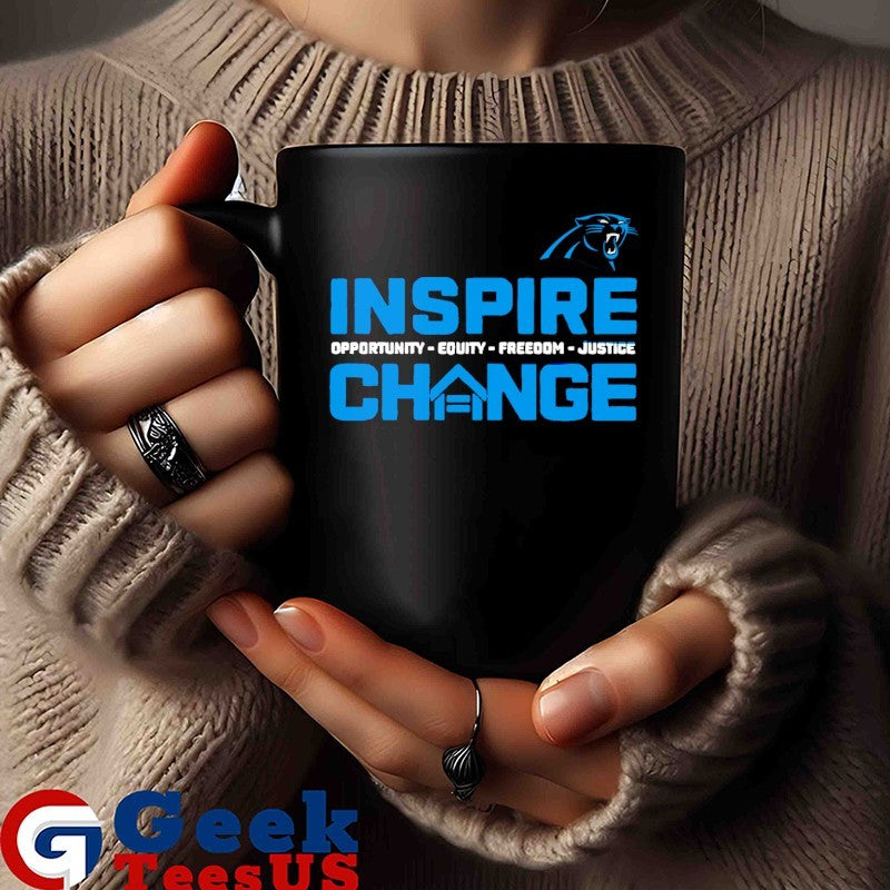 Carolina Panthers 2025-26 Inspire Change Freedom Justice shirt