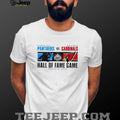 Carolina Panthers Vs Arizona Cardinals 2026 Hall of Fame Game Dueling Logo shirt