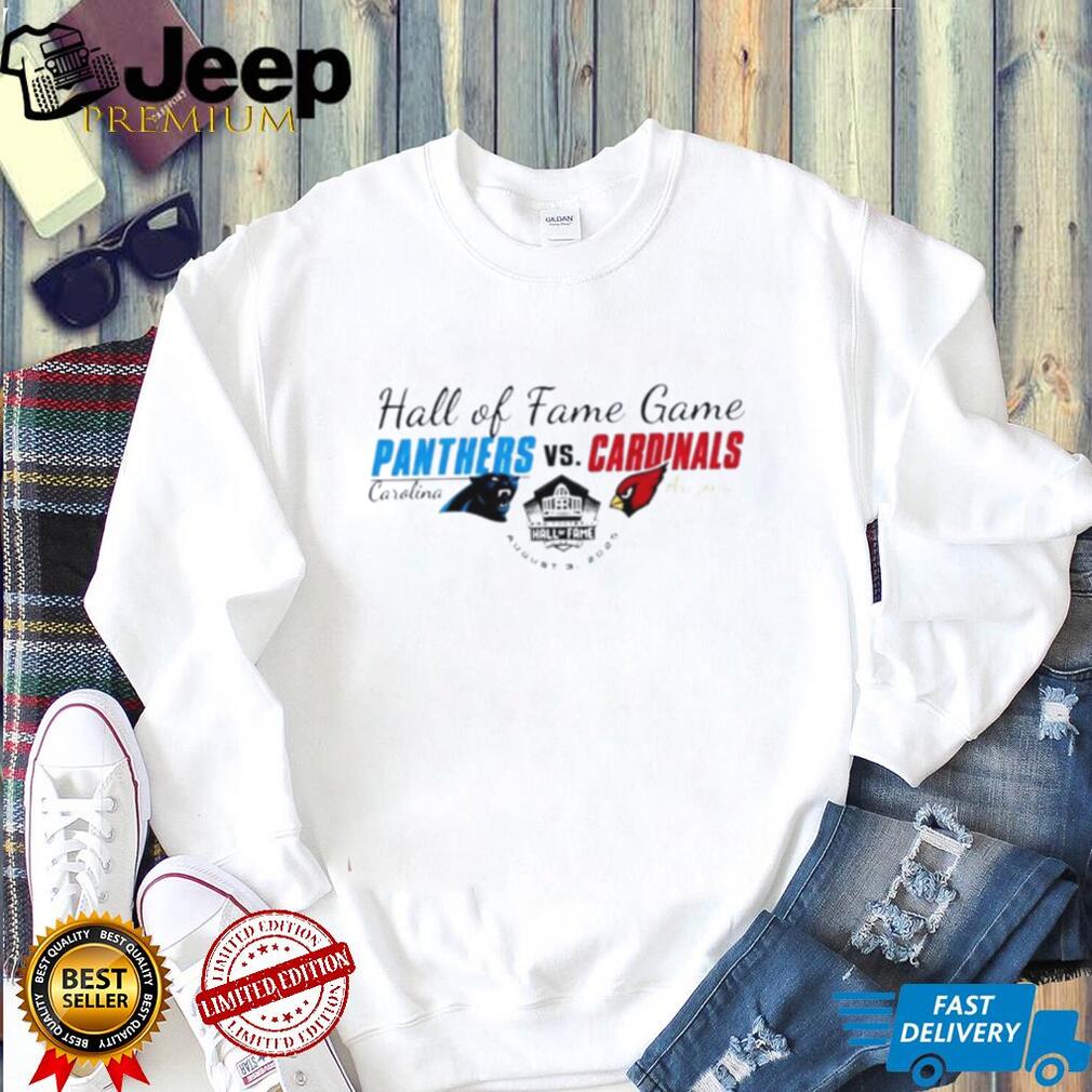 Carolina Panthers Vs Arizona Cardinals Hall of Fame Game 2026 Vintage shirt