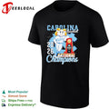 Carolina Tar Heels NCAA College World Series 2026 baseball national champions Omaha mascot trophy shirt