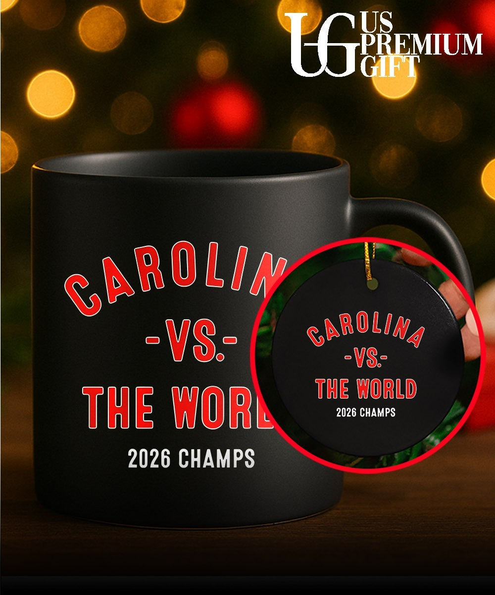 Carolina vs The World 2026 Champs Carolina Hurricanes hockey shirt