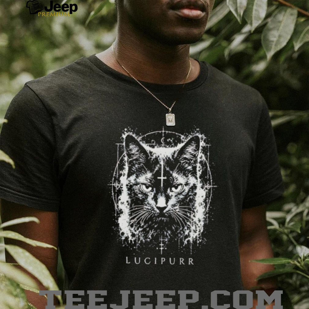 Cat Lucipurr illustrated shirt