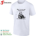 Cat knight holding gun Mlord I Am Once Again Suggesting Violence shirt