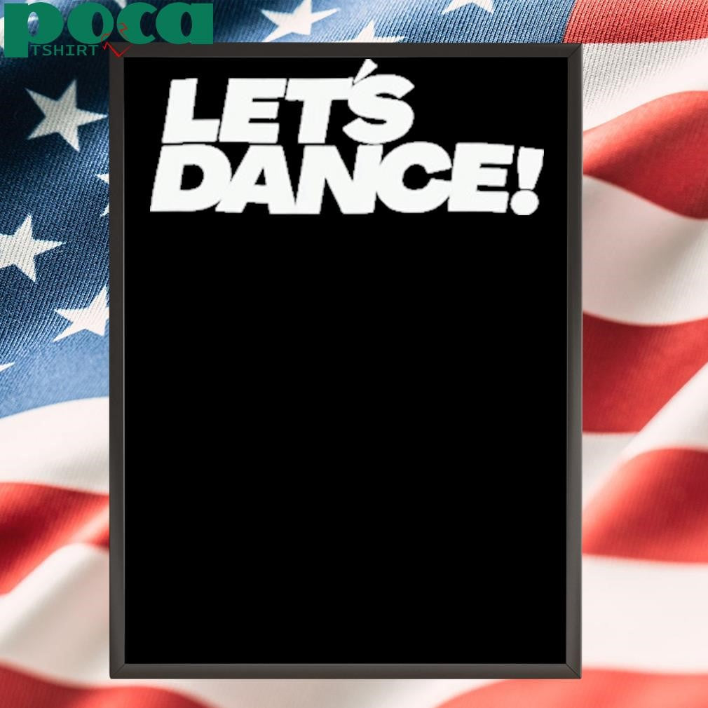 Catecanning Wearing Let’s Dance Shirt