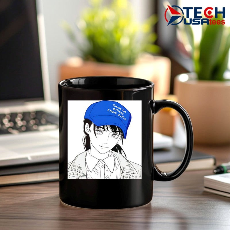 Chainsaw Asa Mitaka please be patient I have Autism shirt