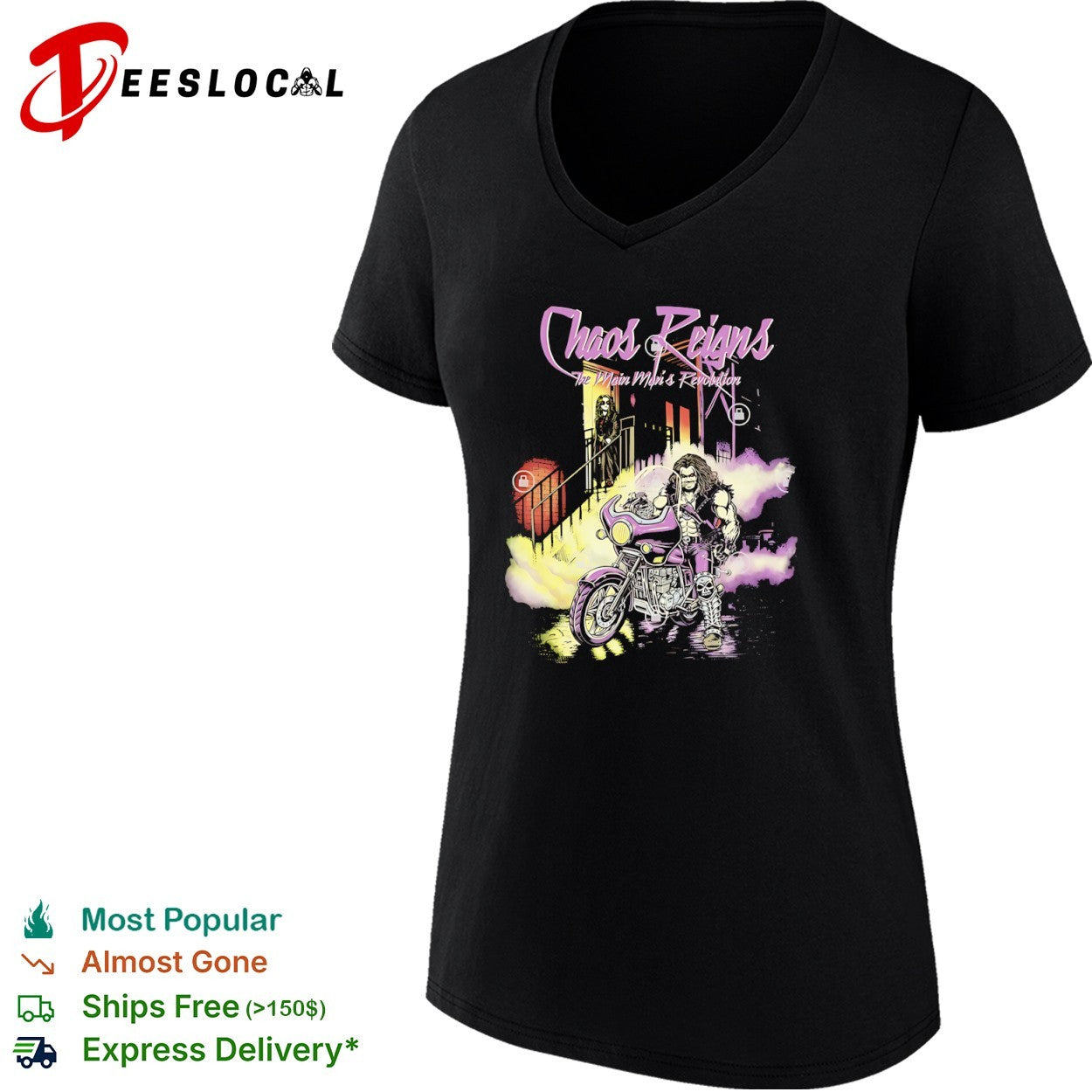 Chaos Reigns The Main Mans Revolution shirt