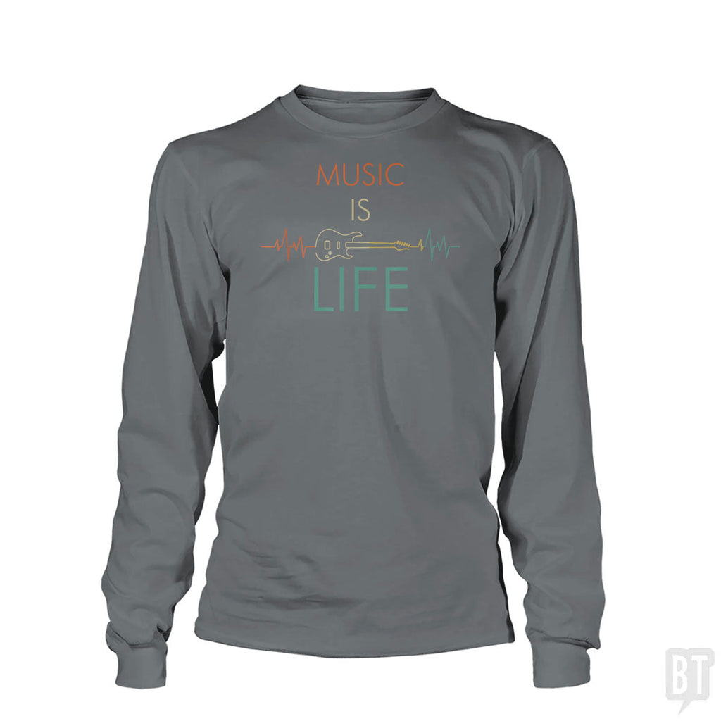 Music Is Life Long Sleeve
