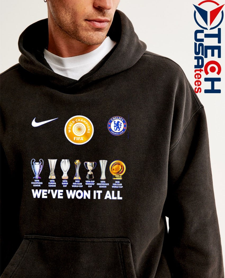 Chelsea FC 2025 World Champions Fifa we’ve won it all shirt