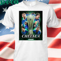 Chelsea Has Won The 2024-2025 UEFA Conference League Title Line Up Squad T-Shirt