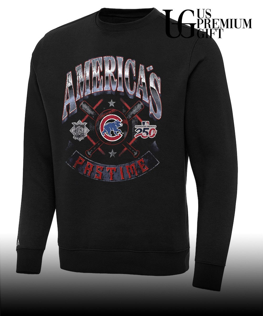 Chicago Cubs baseball Americana 250th Pastime celebrating logo shirt