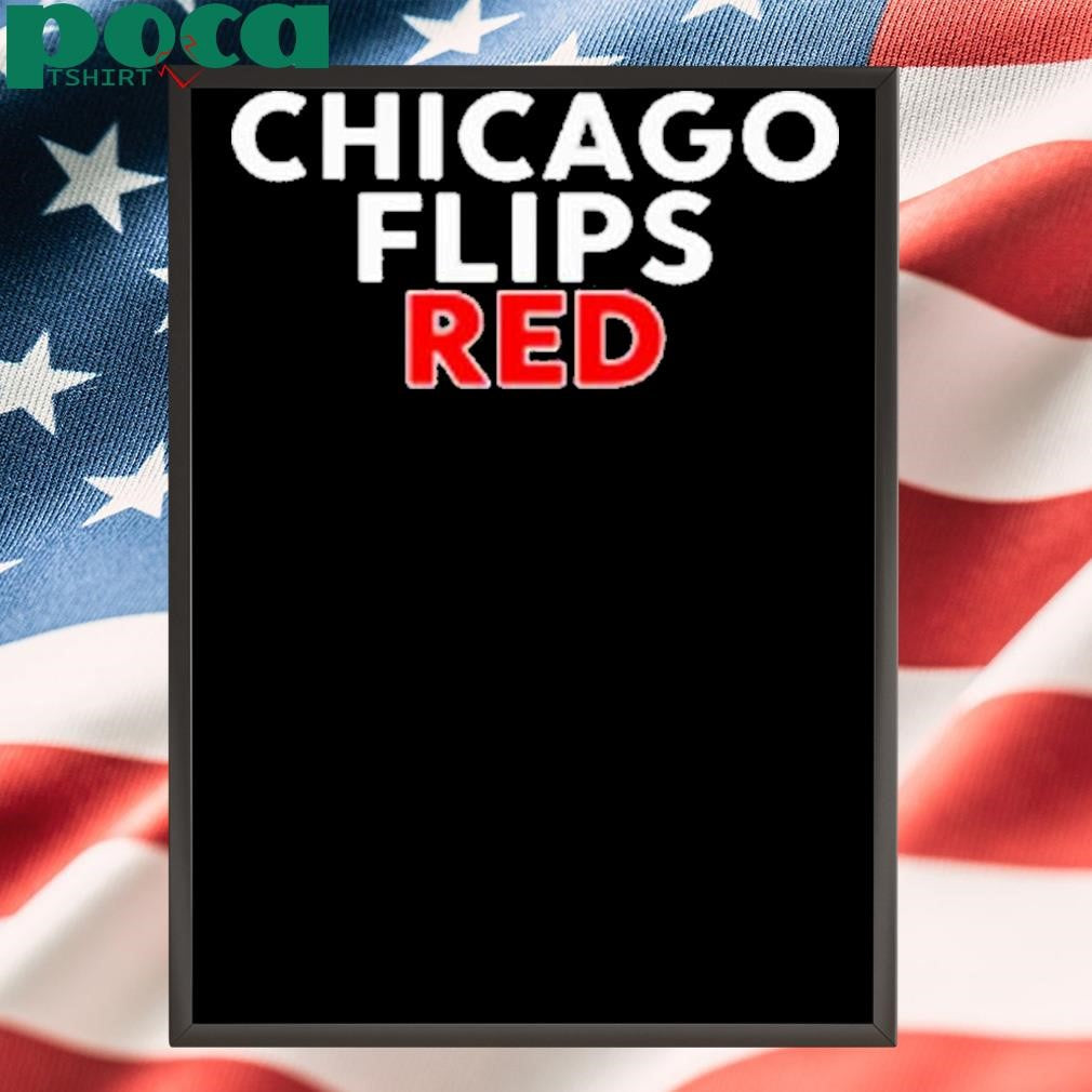Chicago Flips Red Shirt