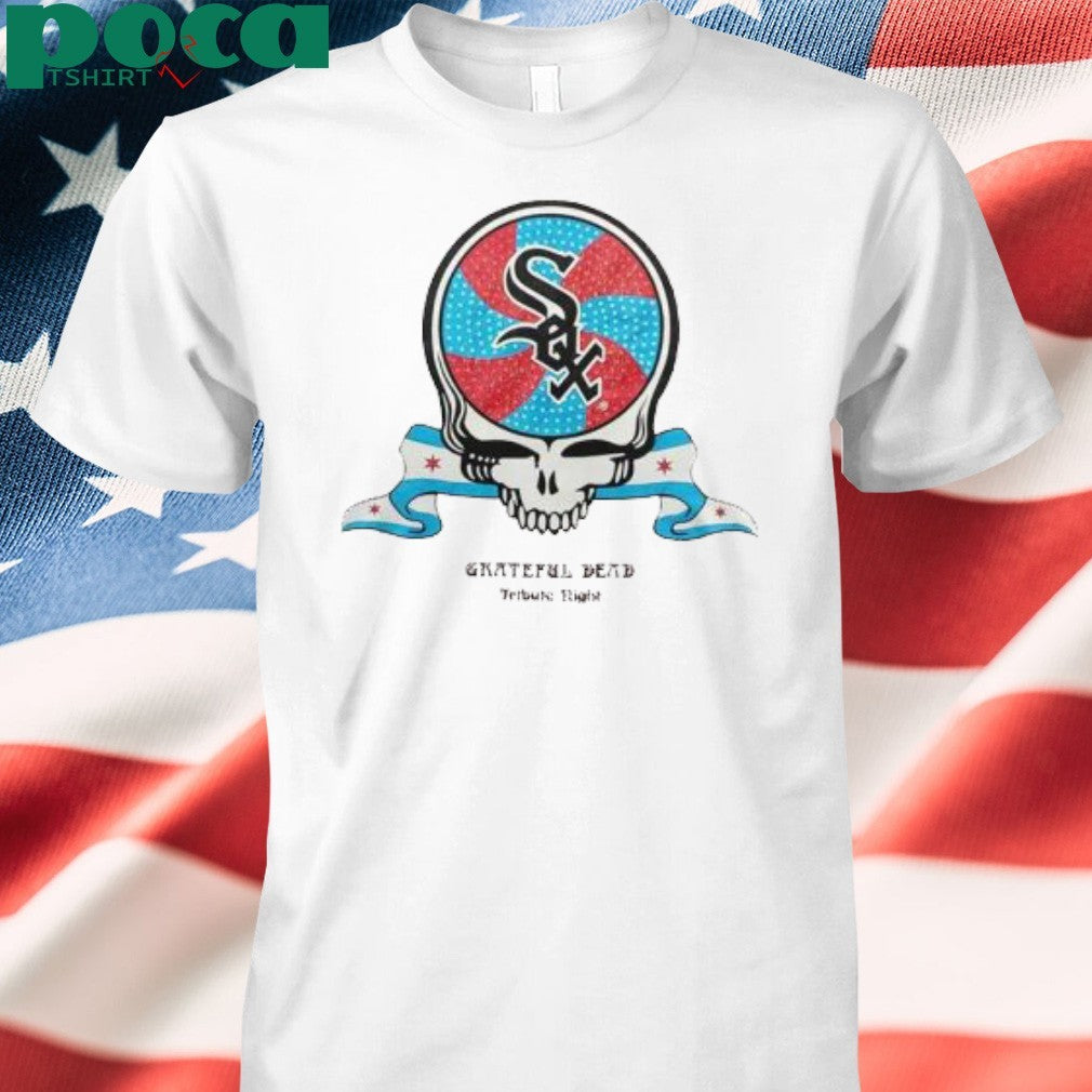 Chicago White Sox x Grateful Dead Tribute Night 2025 T-Shirt