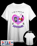 Child Of Spamton and Tenna I am a Child of Divorce heart shirt