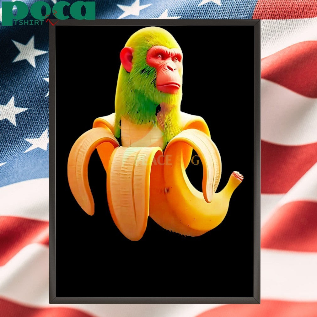 Chimpanzini Bananini Brainrot Character Meme Shirt