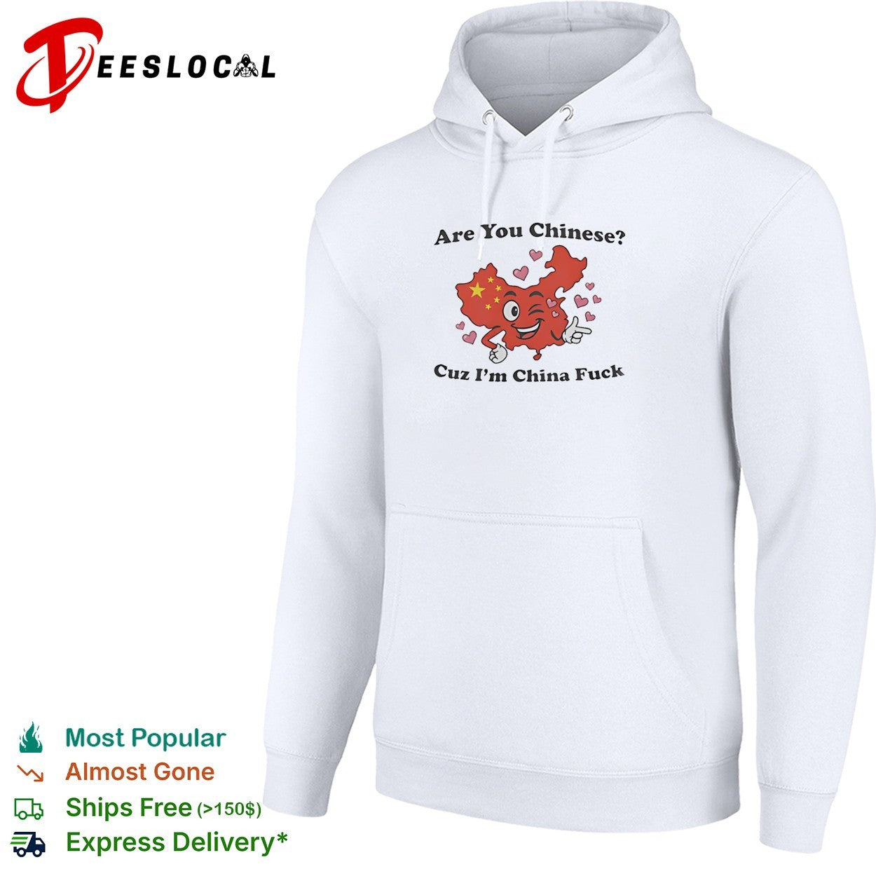 China map character are you Chinese cuz I’m China fuck shirt