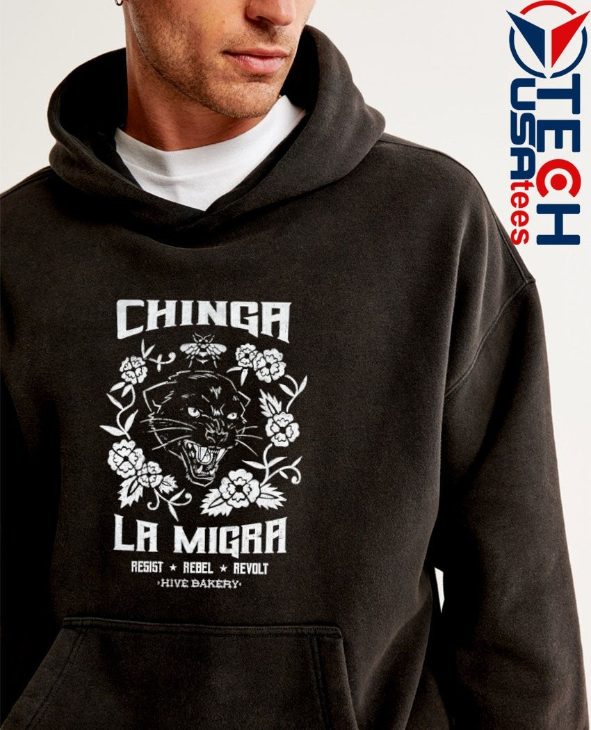 Chinga La Migra Resist Rebel Revolt shirt