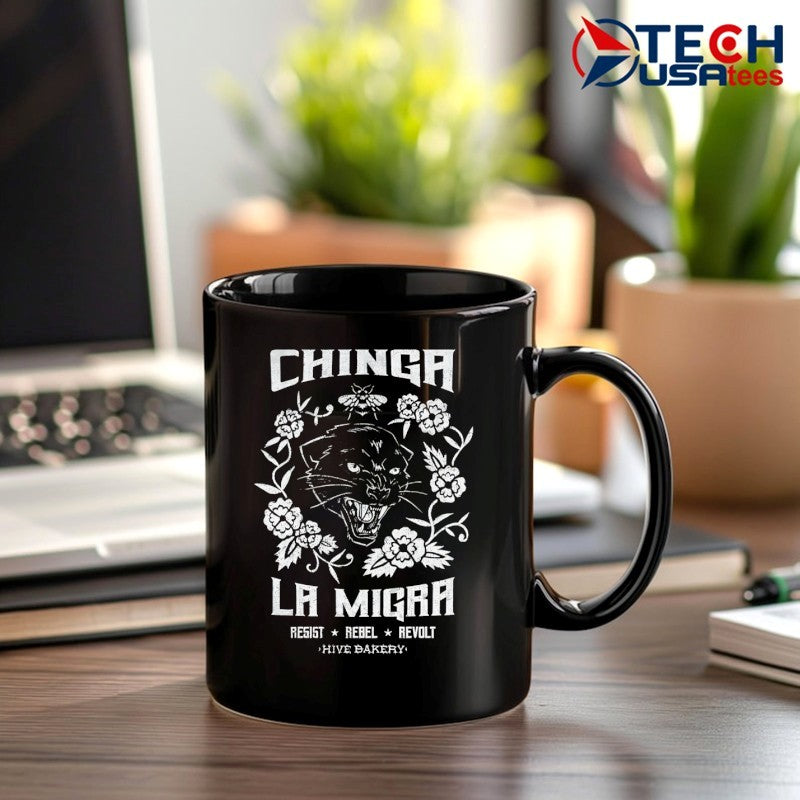 Chinga La Migra Resist Rebel Revolt shirt