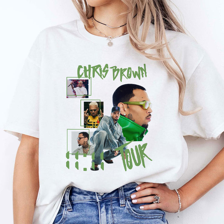 Chris Brown 11 11 Tour 2024 T Shirt