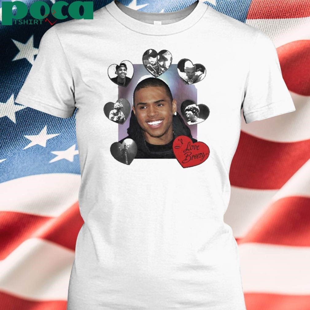 Chris Brown I Love Breezy New T-Shirt