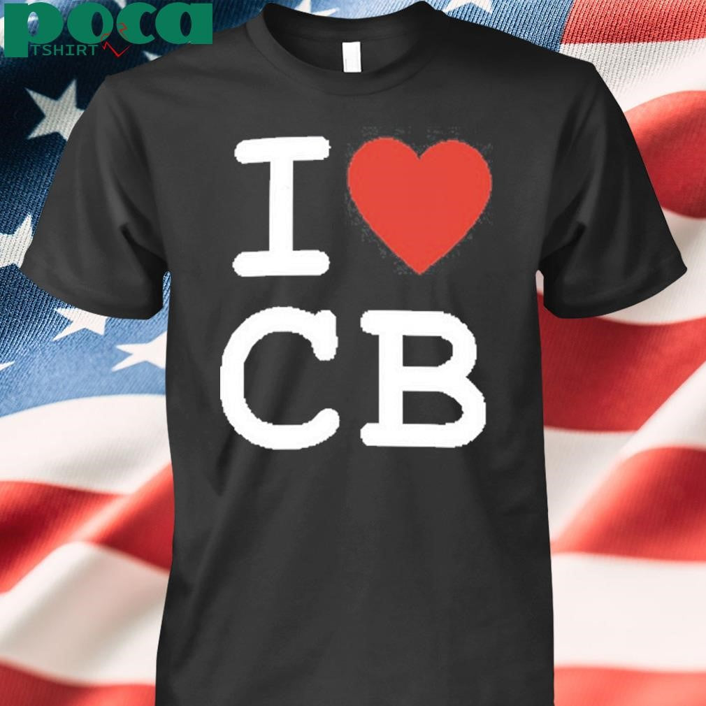 Chris Brown I Love CB New Crewneck shirt