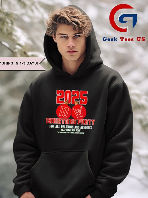 Christmas party for all religions and atheists 2025 shirt