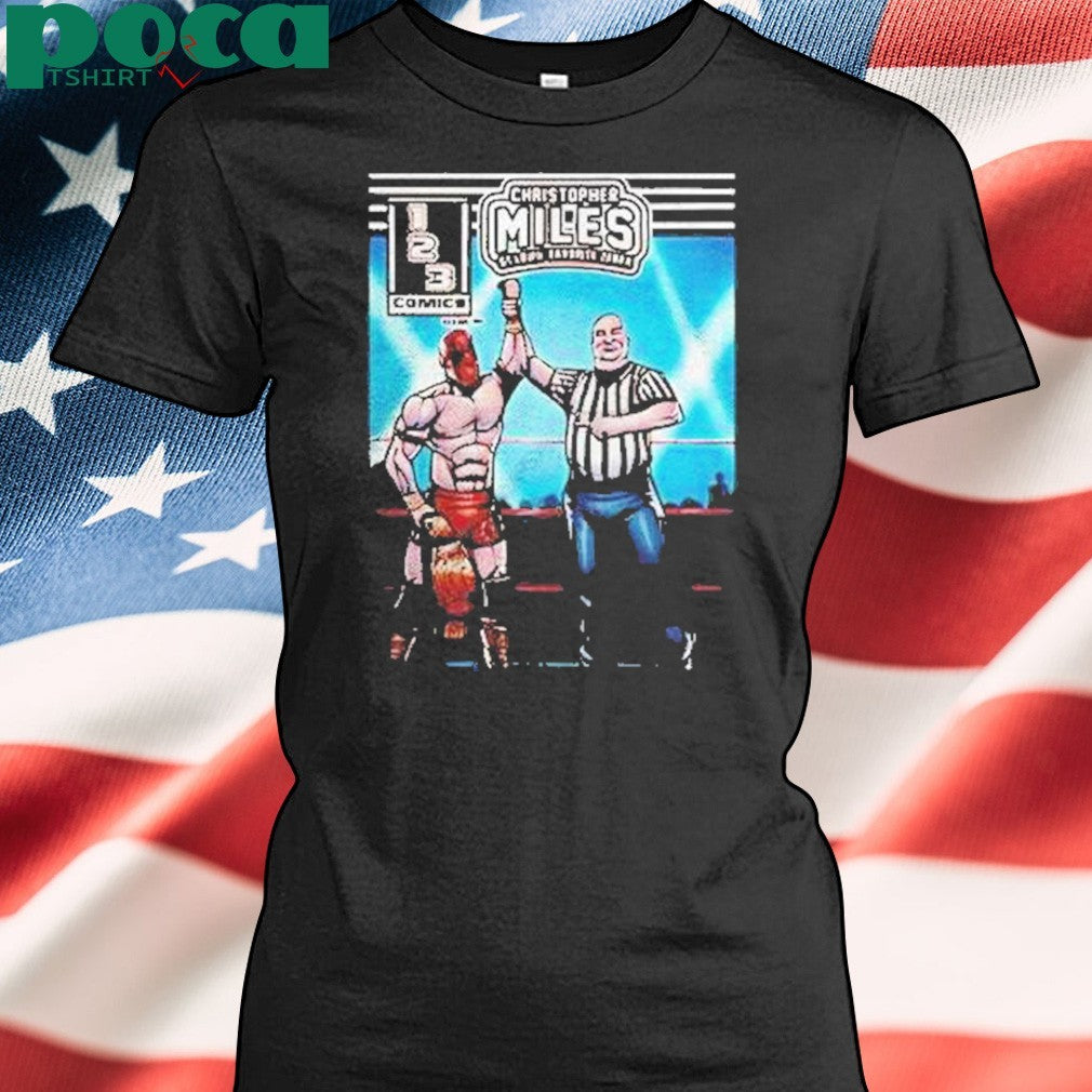 Christopher Miles Zebra Comics Shirt