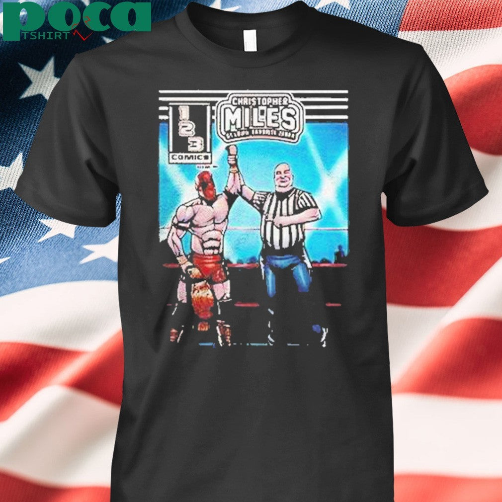 Christopher Miles Zebra Comics Shirt