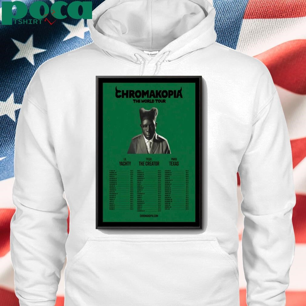 Chromakopia The World Tour 2025 Concert Experience Poster shirt