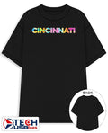 Cincinnati tie dye shirt