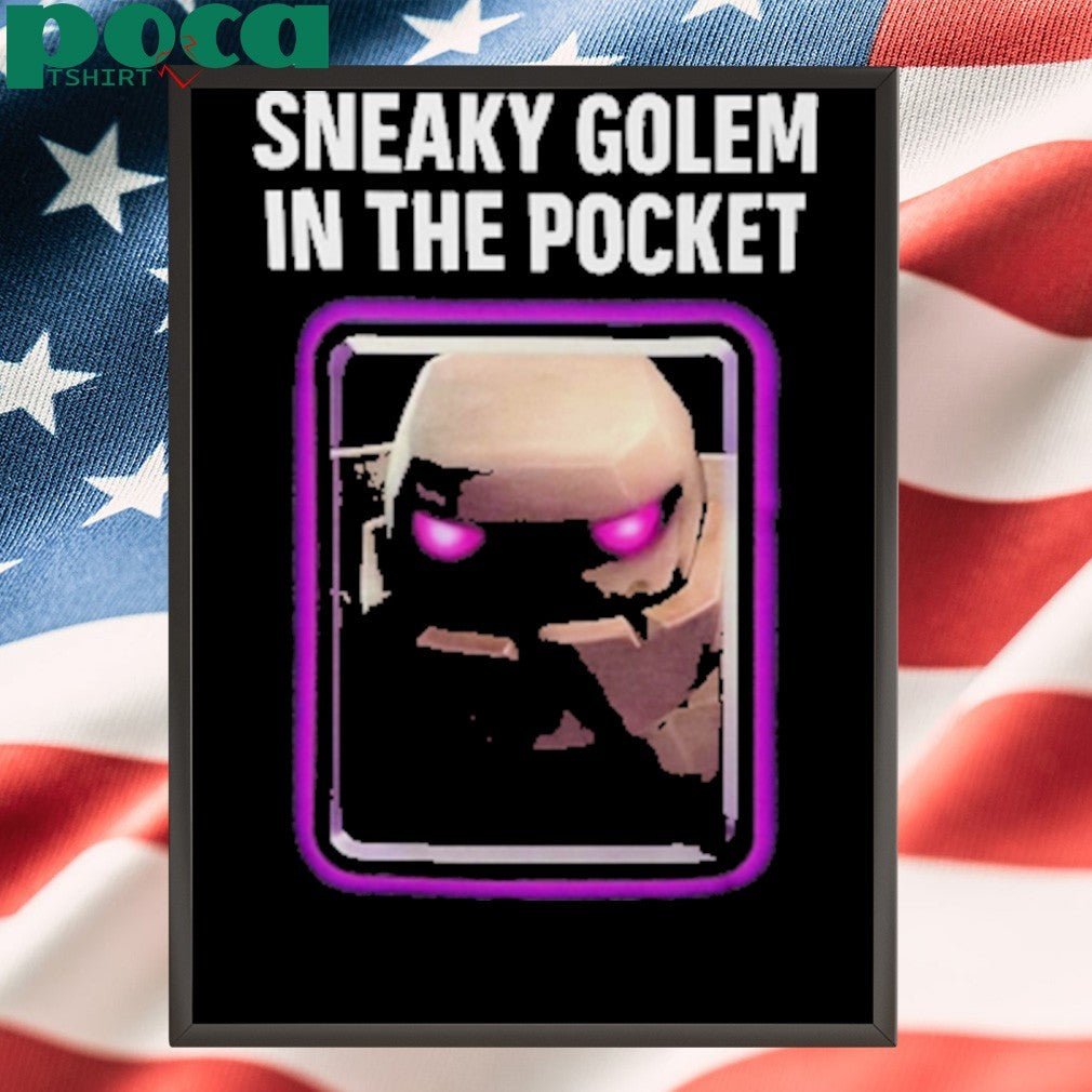 Clash Royale Sneaky Golem In The Pocket Shirt