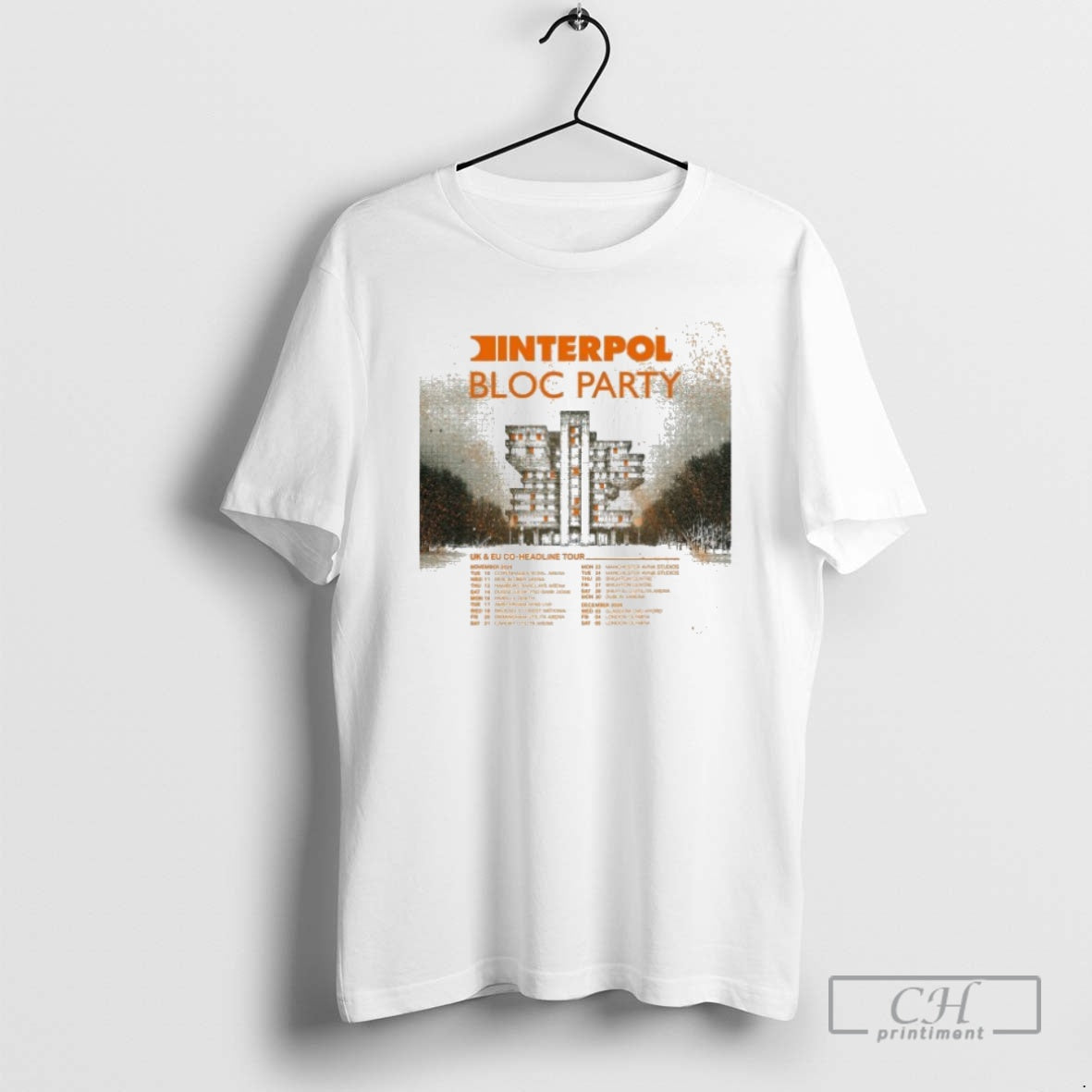 Classic Bloc Party Uk Eu Co Headline Tour Nov 2026 Shirt Sweater
