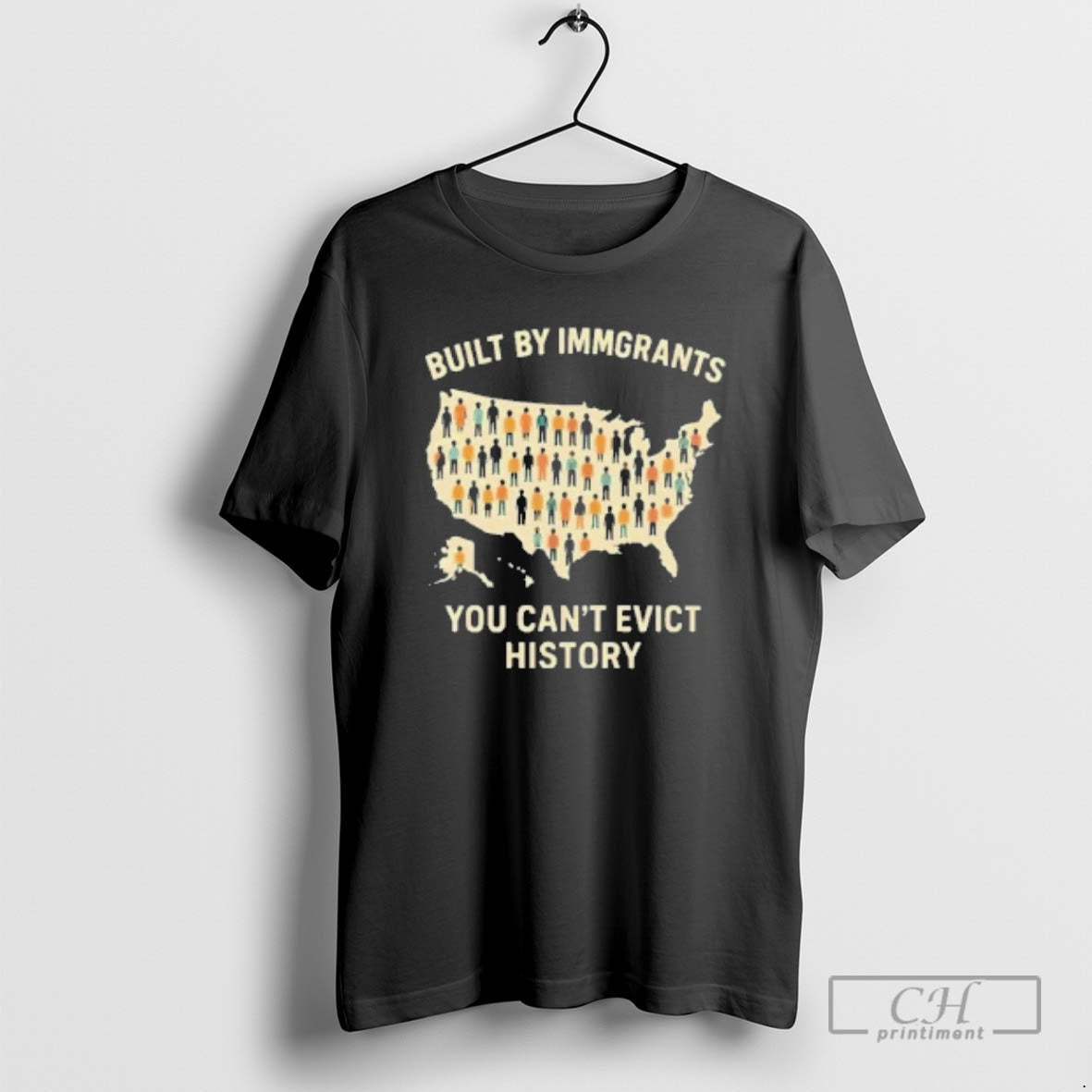 Classic Built By Immigrants You Cant Evict History Shirt Sweater