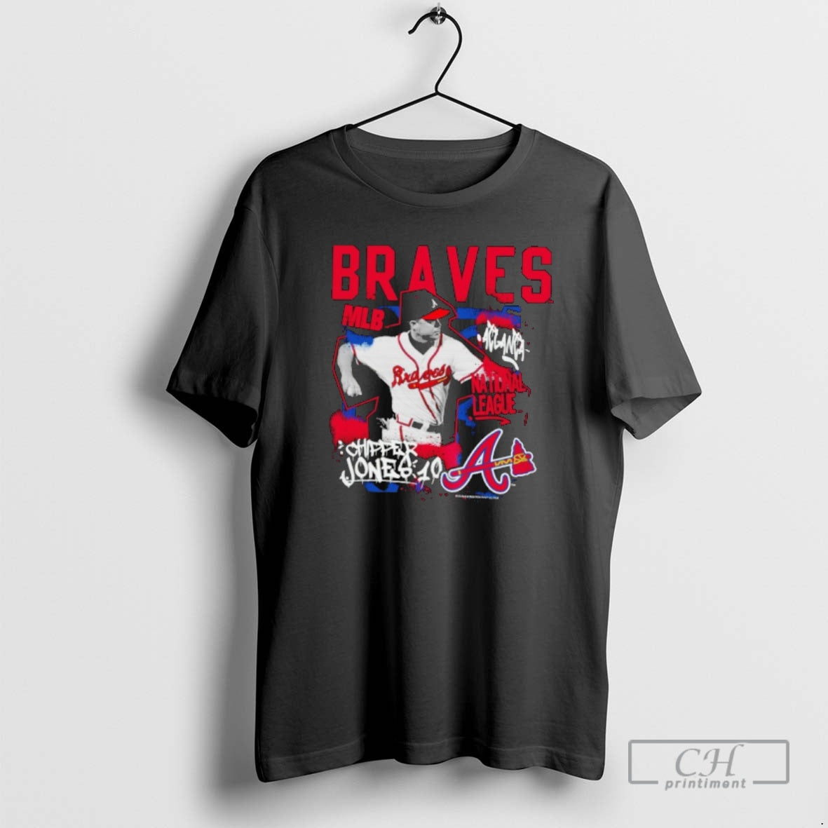 Classic Chipper Jones Atlanta Braves Mlb Star Moment Shirt Sweater