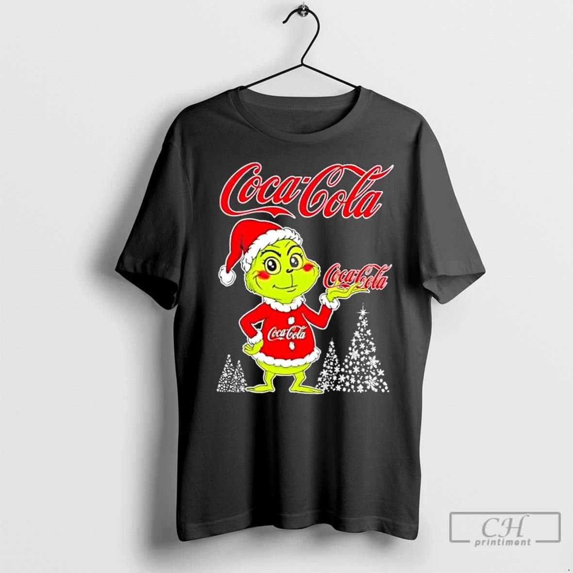 Classic Coca Cola And Grinchmas Christmas Tree