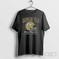 Classic Georgia Tech Yellow Jackets Ncaa Football Vintage Helmet Shirt Sweater